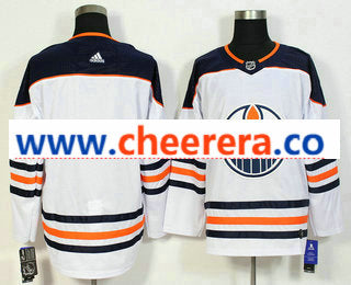 Custom Edmonton Oilers white jersey