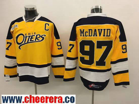 Erie Otters Erie Otters yellow jersey