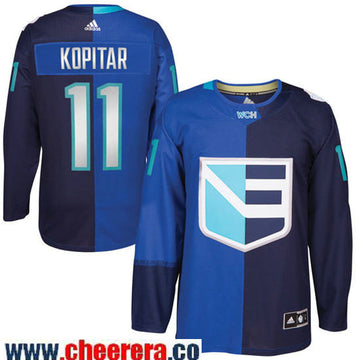 Anze Kopitar Adidas Team Europe royal jersey