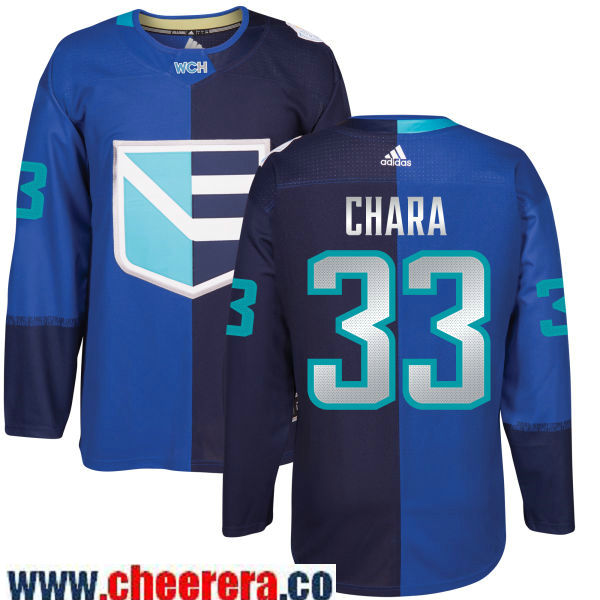 Zdeno Chara Adidas Team Europe royal jersey
