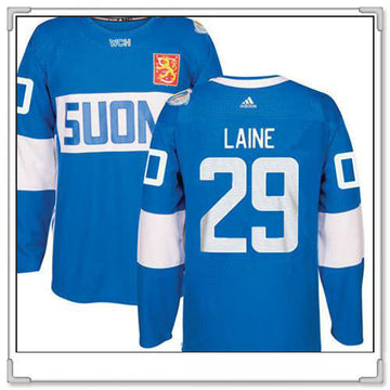 Adidas Team Finland blue jersey