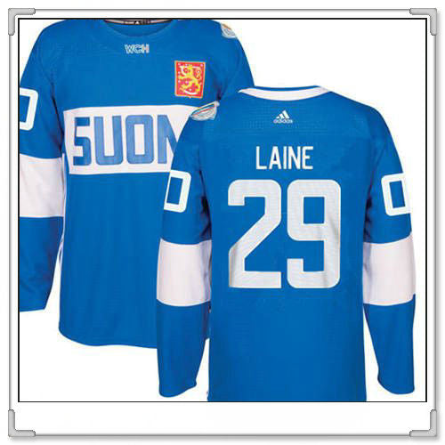 Adidas Team Finland blue jersey