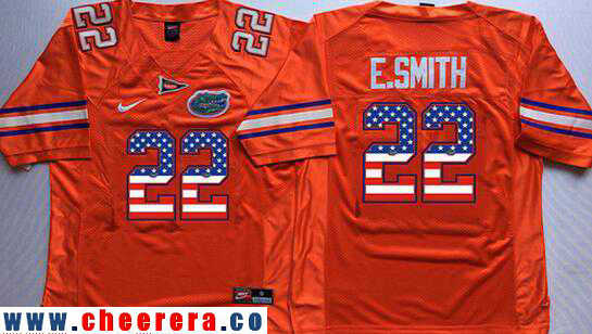 Emmitt Smith Florida Gators orange Fashion jersey