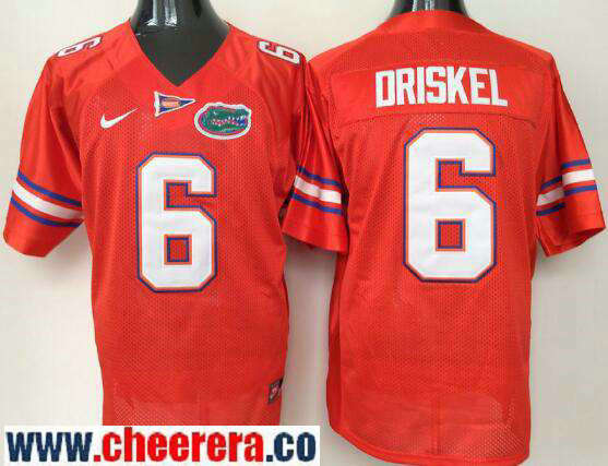 Jeff Driskel Florida Gators orange jersey