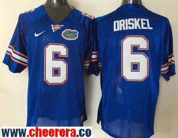 Jeff Driskel Florida Gators royal jersey