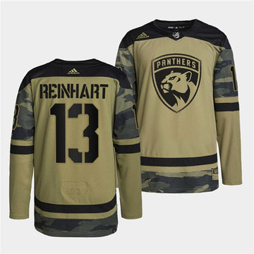Sam Reinhart Florida Panthers camo Camo jersey