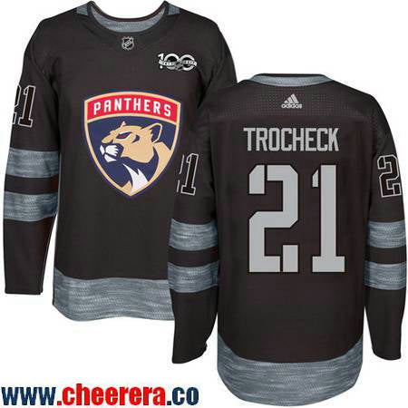 Vincent Trocheck Florida Panthers black jersey