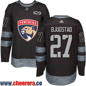 Nick Bjugstad Florida Panthers black jersey