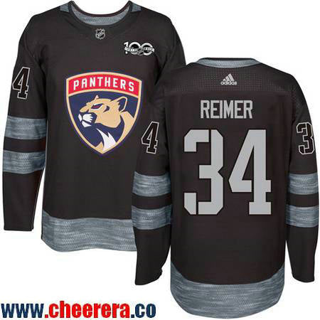 James Reimer Florida Panthers black jersey