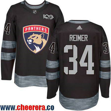 James Reimer Florida Panthers black jersey