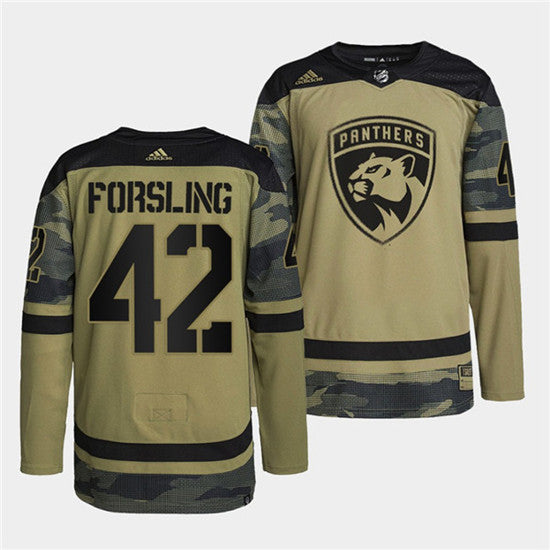 Gustav Forsling Florida Panthers camo Camo jersey