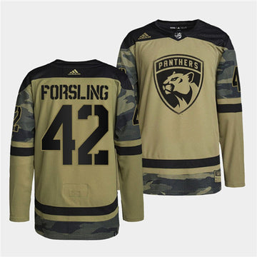 Gustav Forsling Florida Panthers camo Camo jersey