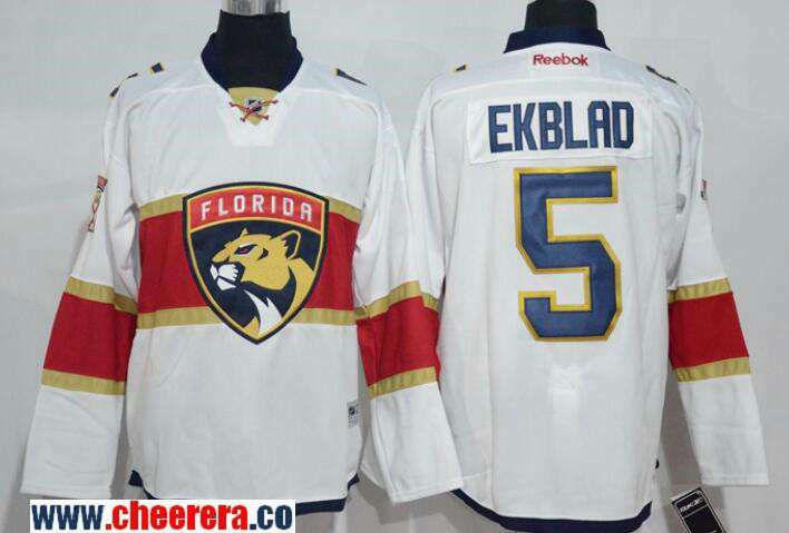 Aaron Ekblad Florida Panthers white Away jersey