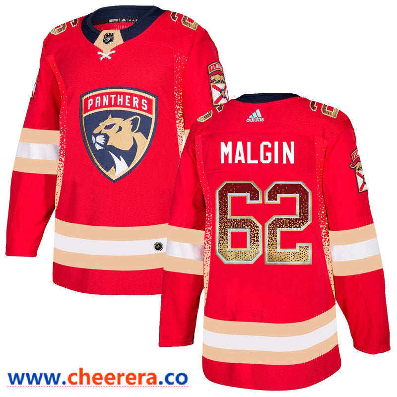 Denis Malgin Florida Panthers red Fashion jersey