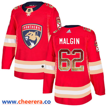 Denis Malgin Florida Panthers red Fashion jersey