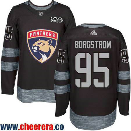 Henrik Borgstrom Florida Panthers black jersey