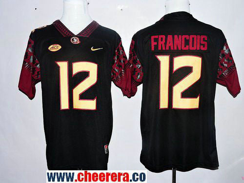 Deondre Francois Florida State Seminoles black jersey
