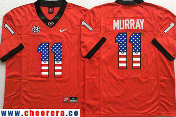 Aaron Murray Georgia Bulldogs red Fashion jersey