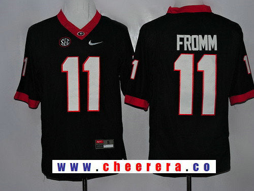 Jake Fromm Georgia Bulldogs black Limited jersey