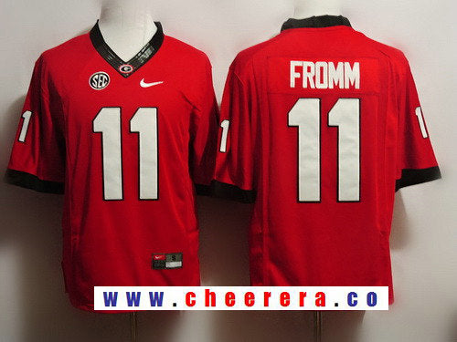 Jake Fromm Georgia Bulldogs red Limited jersey