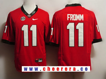 Jake Fromm Georgia Bulldogs red Limited jersey