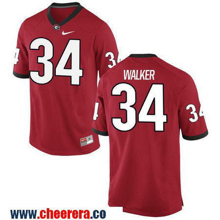 Herschel Walker Georgia Bulldogs red jersey