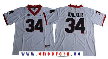 Herschel Walker Georgia Bulldogs white Limited jersey
