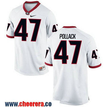 David Pollack Georgia Bulldogs white jersey