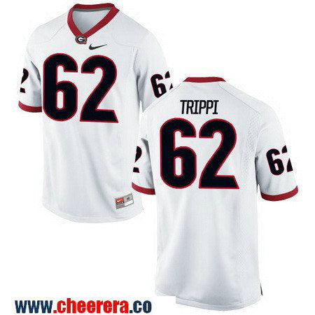 Charley Trippi Georgia Bulldogs white jersey