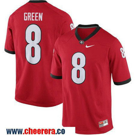 A. J Georgia Bulldogs green jersey