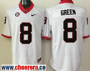 A. J Georgia Bulldogs green Limited jersey