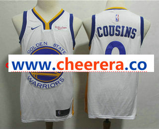 DeMarcus Cousins Golden State Warriors white jersey