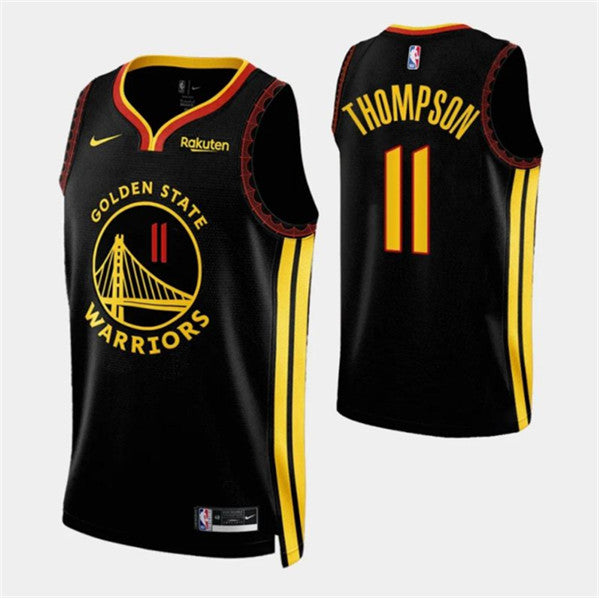 Klay Thompson Golden State Warriors black jersey