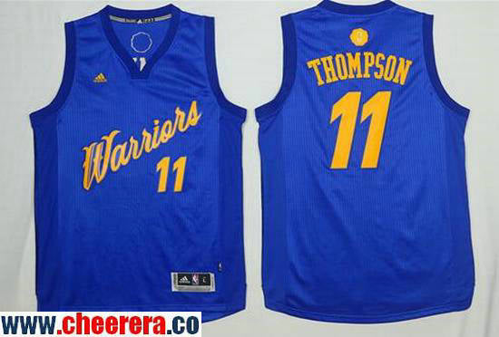 Klay Thompson Golden State Warriors blue jersey