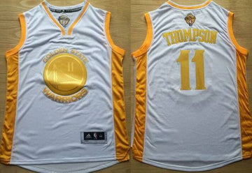 Klay Thompson Golden State Warriors white jersey