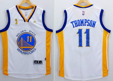 Klay Thompson Golden State Warriors white jersey