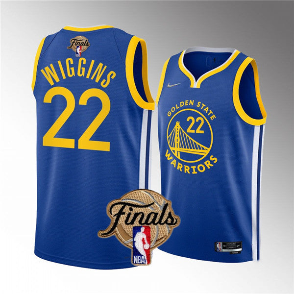 Andrew Wiggins Golden State Warriors royal jersey
