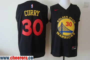 Stephen Curry Golden State Warriors black Fashion jersey