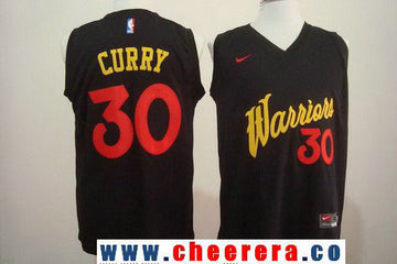 Stephen Curry Golden State Warriors black Fashion jersey