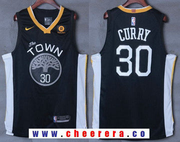 Stephen Curry Golden State Warriors black jersey