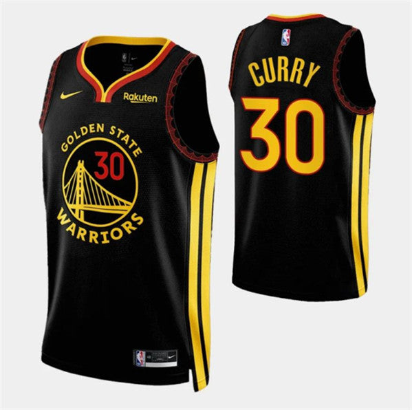 Stephen Curry Golden State Warriors black jersey