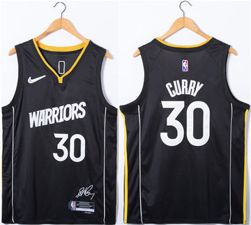 Stephen Curry Golden State Warriors black jersey