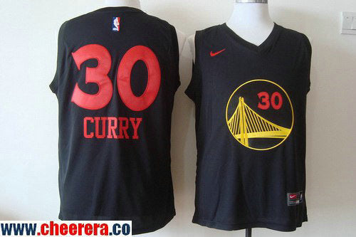 Stephen Curry Golden State Warriors black Fashion jersey