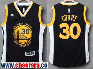 Stephen Curry Golden State Warriors black jersey