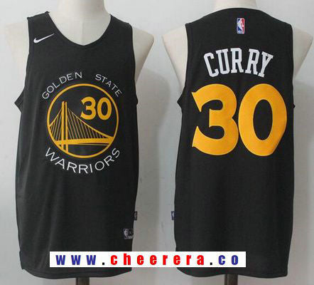 Stephen Curry Golden State Warriors black jersey