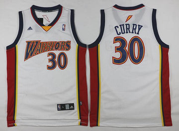 Stephen Curry Rookie Golden State Warriors white jersey