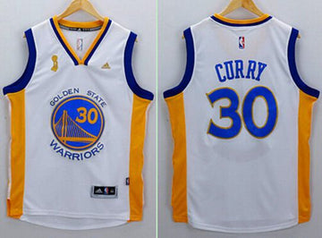 Stephen Curry Golden State Warriors white jersey