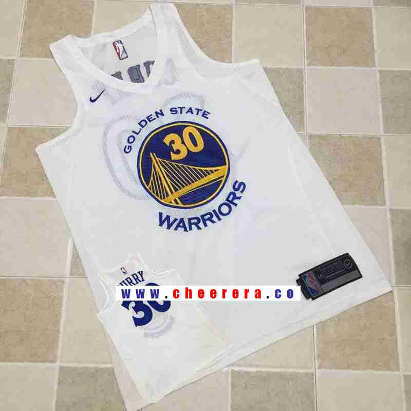 Stephen Curry Golden State Warriors white jersey