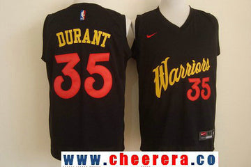 Kevin Durant Golden State Warriors black Fashion jersey