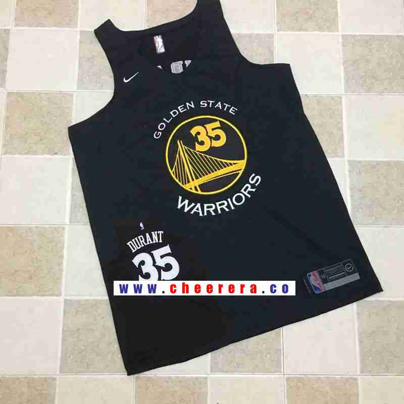 Kevin Durant All Golden State Warriors black jersey